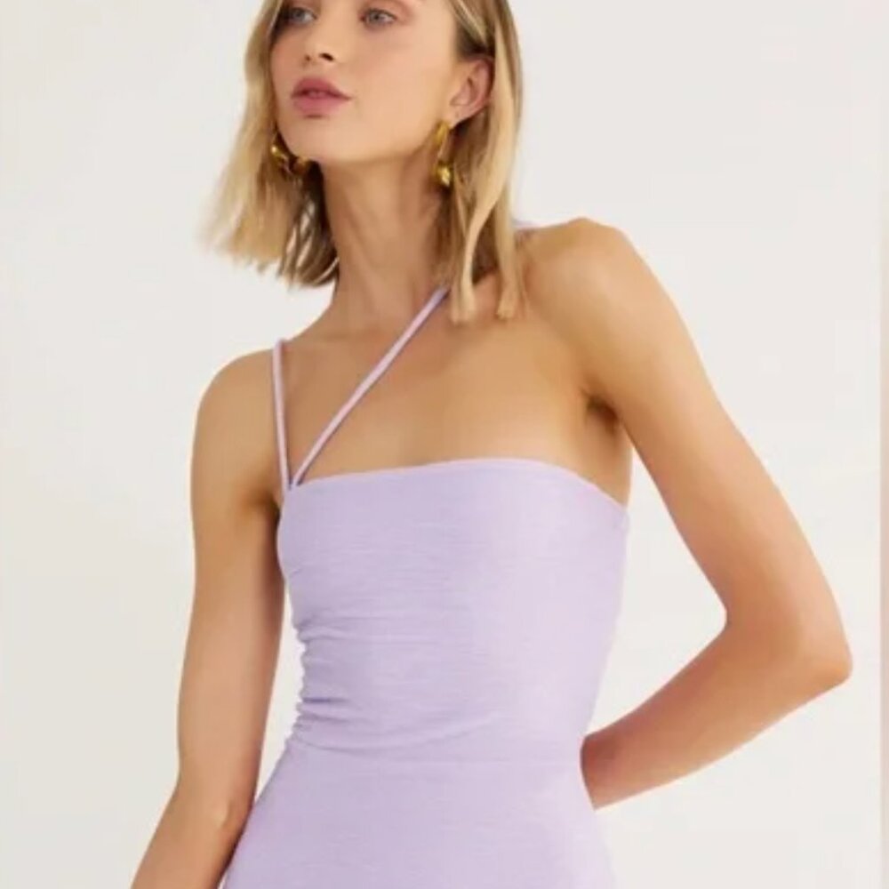 NWT Rumer Revolve Reverie Penelope Mini Lilac Dress Size Small - Picture 2 of 7